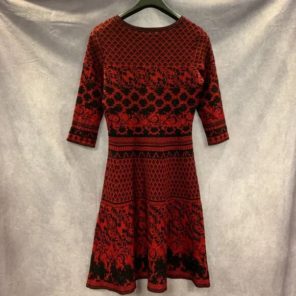 Taylor Jacquard Sweater Dress - Picture 6 of 7